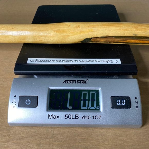 Two Tone Color T-Handle Wood Walking Cane - Rubber Tip - Length 36" - Picture 9 of 9